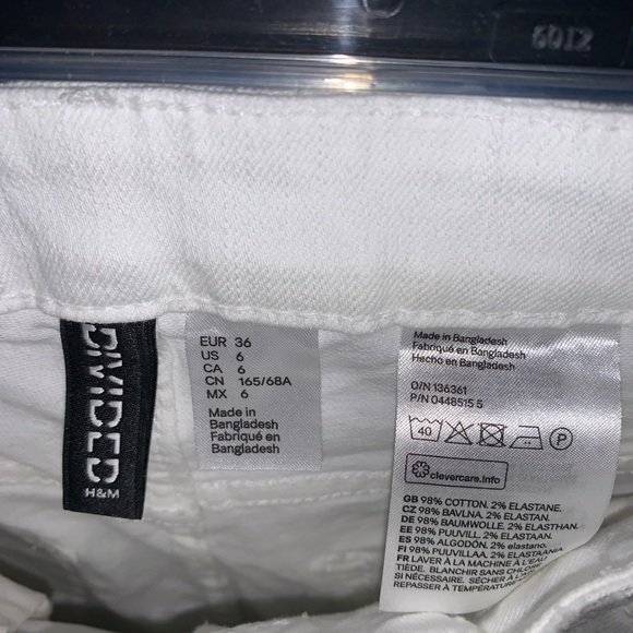 H&M Divided white pants - Picture 6 of 8